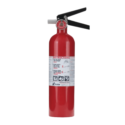 PRO2.5MP - Extintor recargable / polvo químico seco multipropósito / UL 1-A,10-B:C / 2.6 lb / soporte de pared / paquete de 6