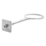 SAP-01-SG - Ancla con Aro / Varilla 1/2" / 40 cm (15.7 in) / Galvanizado por Inmersión / Pared o Losa