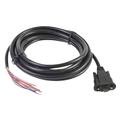 SMARTONECARN - Arnés de alimentación / 2m (6.5 ft) / 9-48 VDC / Cable blindado / Conector rápido / Resistente a temperatura y humedad
