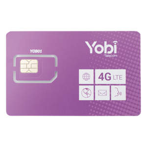 SIM3GBYOBI - SIM de Datos / 3.5 GB Mensual / 12 Meses / 2G 3G 4G / Roaming EE.UU. y Canadá / Activación Automática
