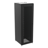 PS1C23812B - Gabinete de Telecomunicaciones / 48 UR / 2350 x 800 x 1200 mm (7.7 x 2.6 x 3.9 ft) / Acero Negro RAL 9005 / Puertas Perforadas / Certificaciones UL-cUL
