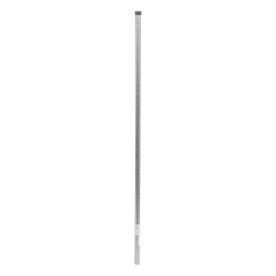 SYS-POST-4 - Poste de Esquina para Cerca Electrificada / 1.2 m (3.9 ft) / Tubo Galvanizado Calibre 18 / Diámetro 1' / 5 Aisladores