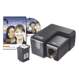 INK1000KIT - KIT de Impresora de Tarjetas  Inyección de Tinta / Incluye Cartucho y Software/ Una Cara /Impresión Sobre el Borde