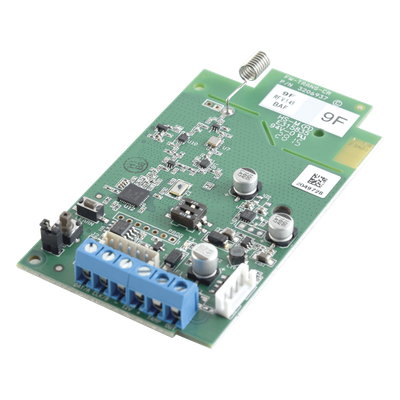 FWTRANS9F - Transceptor Inalámbrico / 916 MHz / 2 Vías / Interfaz Canal Bus / Instalación en Gabinete / Compatibilidad Sensores 1 y 2 Vías