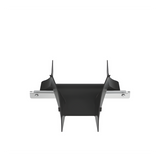 PWBSPJ4BL - Bajada de cables para charola wire basket / 4 in / Control de radio de curvatura / Negro