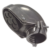 HUB-2403 - Mufa de Conexión / Tipo Abrazadera / Aluminio / 3/4 in / Uso Exterior