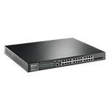 T2600G-28MPS - Switch PoE+ administrable Capa 2 / 24 puertos Gigabit / 4 puertos SFP / 384 W / 41.7 Mpps