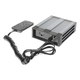 X100S - Sirena Vehicular de 100W de Potencia, Con Controlador Unimando Para Tonos, 2 Salidas Auxiliares y Microfono