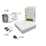 KE1080PL/16BCA - Epcom KE1080PL/16BCA kit de videovigilancia Alámbrico 16 canales