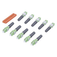 SCAPCMCS10 - Conector Mecánico SC/APC / Monomodo 3 mm / Pre-pulido / Reterminable 5x / IL ≤0.4 dB / RL ≥55 dB / -40 a 85 °C