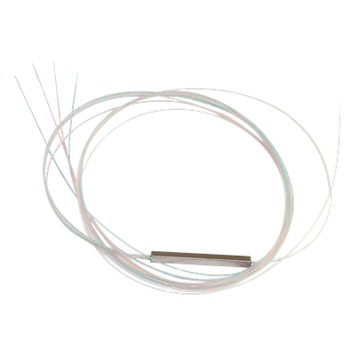 PLC-104-S - Splitter Óptico PLC / 1x4 / Fusión Sin Conectores / 1260-1650nm / -40°C a 85°C
