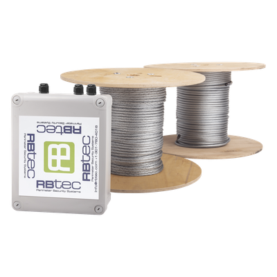 IROC-2Z-500 - Kit de Cable Sensor Perimetral Para Cercas Ciclonicas IRONCLAD/ 305 METROS / 2 ZONAS; 152 METROS POR ZONA / Sin Falsas Alarmas por Viento / TODO Inclu