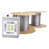 IROC-2Z-500 - Kit de Cable Sensor Perimetral Para Cercas Ciclonicas IRONCLAD/ 305 METROS / 2 ZONAS; 152 METROS POR ZONA / Sin Falsas Alarmas por Viento / TODO Inclu