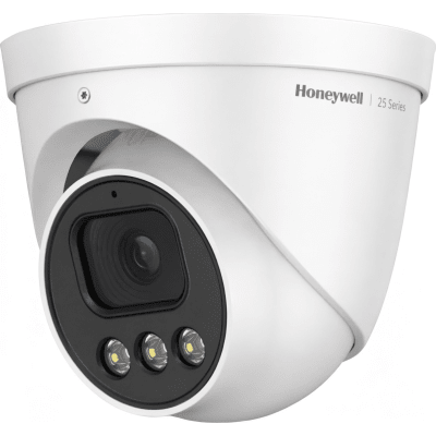 HC25CE4R1V - Cámara Turret IP / 4 MP / Lente 2.8 mm / Dual-Light 30 m (98.4 ft) / WDR 90 dB / PoE / IP66 IK10 / NDAA