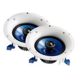 NSIC600W - Bocinas de Plafón / 2 Vías / Woofer 6.5" / 110W / 8 Ohms / Par / Color Blanco