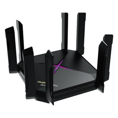 RG-EW6000GX - Router Wi-Fi 6 / 5,951 Mbps / Dual Banda 4x4 / 2.5G WAN + 5 Puertos Gigabit / Mesh OFDMA / 8 Antenas / 90 m (295.3 ft) Cobertura