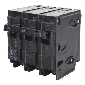 Q320 - Interruptor Automático Enchufable / 3 Polos / 20 A / 240 V AC / 10 kA / UL 489