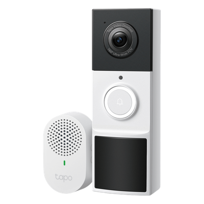 TAPO-D210 - Videoportero IP Inalámbrico / 2K 3 Megapixel / 160° DFOV / Batería 6400 mAh / Detección IA Personas-Vehículos / Visión Nocturna Color / Audio Bidireccional