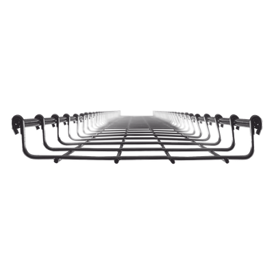 MG-50-423EZ - Charola Tipo Malla / 200 mm Ancho / 33 mm Peralte / 3 m Tramo / 105 Cables Cat6 / Electro Zinc 15-20 micras / 9.84 pies Longitud