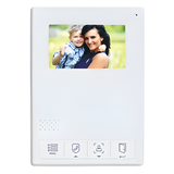 TVPRO-400-MW - Monitor LCD Adicional / Pantalla 4.3 Pulgadas / Control Touch / Comunicación Bidireccional / Apertura de Puerta / Alimentación 110-240 VCA