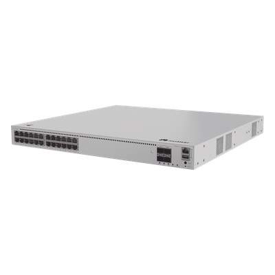 S310-24PN4X - Switch Administrable Capa 3 / 24 Puertos PoE 1000/2.5Gbps / 4 Puertos 10GE SFP+ / 200 Gbps / PoE Perpetuo 400W / iStack / ERPS