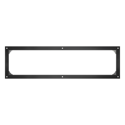 DS-DL126033W - Montaje de Pared para 2 Paneles LED / Aluminio / Interior / Diseño 1x2 / 4 kg / Compatible MWF, GWF, CWF, ZWDB