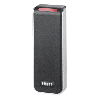 R20ST - Lector de Control de Acceso / Multitecnología SEOS / Wiegand y OSDP / 12 VCC / 45x121.5x19.5 mm / 1.77x4.78x0.77 pulgadas