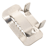 LP-SSBT-34 - Hebilla de Acero Inoxidable / 3/4" / 100 Piezas / Compatible ADSS / Mini-ADSS / Figura 8