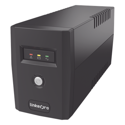 LP600L - UPS / 600 VA / 360 W / Línea Interactiva / AVR / 6 Salidas NEMA 5-15R (4 Respaldadas) / Onda Senoidal Simulada