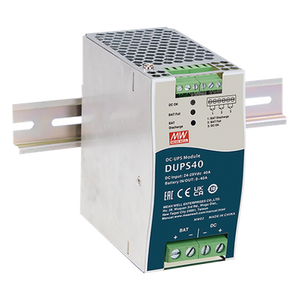DUPS40 - Módulo DC-UPS / 24 VCD / 40 A / Riel DIN / Baterías 4 a 135 Ah / -30°C a +70°C