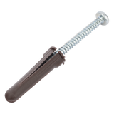 TP-2B-KIT - Kit de Fijación / Taquetes Doble Expansión / 10 Piezas / Tornillos 10 mm x 1 3/4" (44.5 mm) / Carga 120 kg