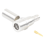 RQA-5000-X - Conector RF Coaxial / QMA Macho / Anillo Plegable / 50 Ω / 0-6 GHz / 335 VRMS / RG-8/X, LMR-240