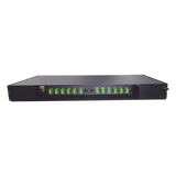 KITPATCH-FD500 - Patch panel de 12 puertos de 1u, incluye pigtails, adapters plates y splice tray