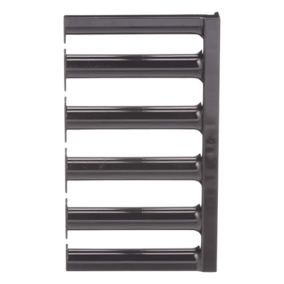 CMBRC5E - Dedos Administradores de Cables / Control de Radio de Curvatura / 5 UR / 5 in Profundidad / Policarbonato Negro