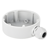 DS-1280ZJ-DM18 - Caja de Conexiones para Mini Domo IP / Aluminio / IP66 / Carga 4.5 kg / Ø111 x 42 mm