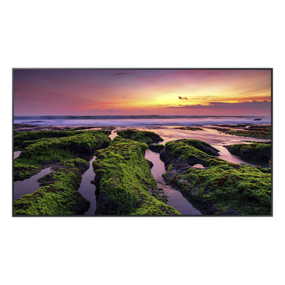 QB55C - Pantalla LED Profesional / 55 Pulgadas / UHD 4K 3840x2160p / 350 Nits / Operación 16/7 / Wi-Fi Dual y Bluetooth / VESA 200x200 mm