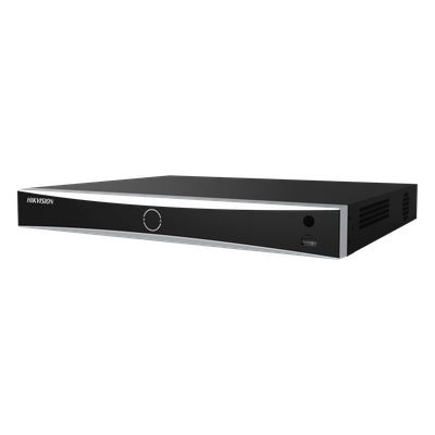 DS-7632NXI-K2/16P/VPRO - NVR IP / 32 Canales / 12 Megapixel (4K) / 16 Puertos PoE+ / Reconocimiento Facial / AcuSense / 2 Bahías HDD / HDMI 4K / Alcance PoE 300 m (984.3 ft)
