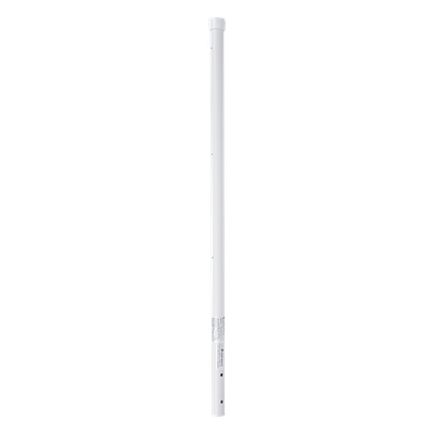 SYS-POST-ESQ-3W - Poste de Esquina para Cerca Electrificada / Tubo Galvanizado Cal. 18 / 1" Diámetro / 0.8 m (2.6 ft) / 3 Aisladores / Fijación en Concreto
