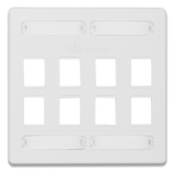 10GMX-FPD08-02 - Siemon 10GMX-FPD08-02 panel de parcheo