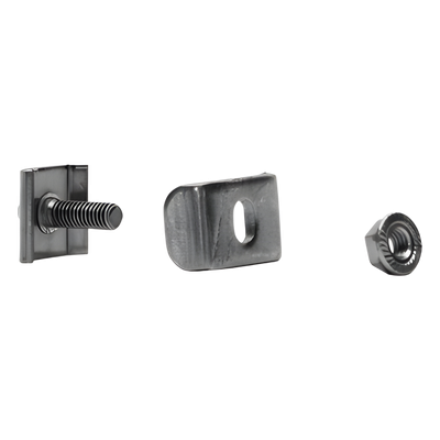 MG-51-KIT2EZ - Kit de unión para charola / Clema mediana / Tornillo encastrado / Acabado electro zinc / Ancho hasta 300 mm (11.8 in)