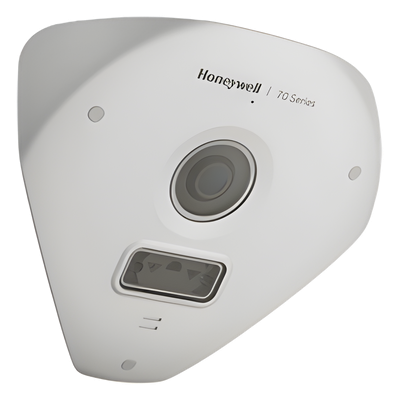 HC70WC5R3 - Cámara IP de esquina / 5 MP / lente 2.3 mm 128° / IR invisible 6 m / WDR 130 dB / IP66 NEMA 4X IK10+ / PoE 802.3af