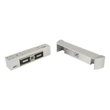 EM-MAG1500 - Chapa Magnética 1500 lbs / Ultra Compacta / UL /Alta resistencia de violación