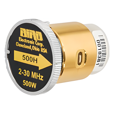 500H - Elemento de medición / 500 W / 2-30 MHz / Conector 7/8" / Para wattmetro serie 43