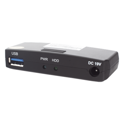 XMRREADER - Lector Externo de Disco Duro / USB 3.0 200 Mbps / USB 2.0 40 Mbps / Aluminio / -10°C a 70°C / 12VDC 1A