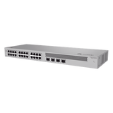 S220S-24T4JX - Switch Capa 2 Administrable / 24 Puertos Gigabit / 4 Puertos SFP+ 10GE / Capacidad 98 Gbps / Tasa Reenvío 73 Mpps / Gestión Web, App y Nube