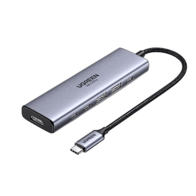 Ugreen Hub USB-C 6 en 1 / HDMI 4K@60Hz / 4x USB 3.2 Gen 2 10 Gbps 35999