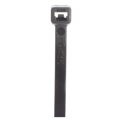 S17-50-M0 - Brida de nylon / 16.9' (430 mm) largo / 0.19' (4.8 mm) ancho / 50 lb (222 N) tensión / Exterior UV / Rango -40°C a 85°C
