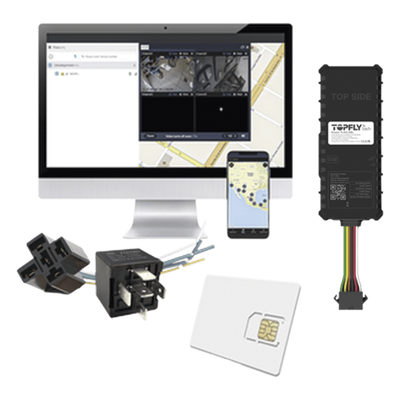 TLW26BLKITCODE - Rastreador GPS Vehicular / 4G LTE Cat-M1/NB-IoT / Bluetooth 5.0 / GPS+GLONASS+Galileo+Beidou / -30°C a +80°C (-22°F a +176°F) / 7V a 60VDC