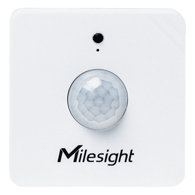 WS202915M - Sensor de Ocupación LoRaWAN / Detección PIR y Luz / 120° x 100° / Alcance 8 m (26.2 ft) / 1-60000 Lux / Alcance RF 15 km (9.3 mi)