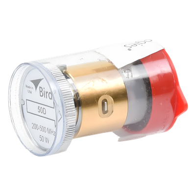 50D - Elemento de Medición RF / 50 W / 7/8" / 200 a 500 MHz / Para Wattmetro BIRD 43